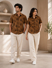 Brown Patches Stylish Shirts for Everyone