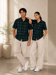 Green Square Stylish Shirts for Everyone