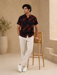 Navy Maroon Stylish Shirts for Everyone