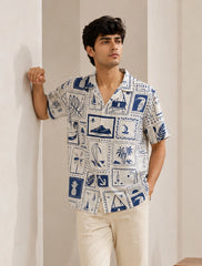 White Drawing Stylish Shirts for Everyone