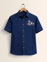Jeans Beach Printed Men's Shirt - XPST