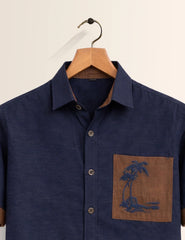 Navy Coconut Men's Shirt - XPST