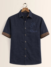 Navy Wave Men's Shirt - XPST
