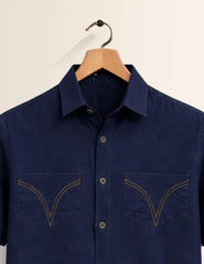 V Pocket Men's Shirt - XPST