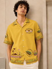 Yellow Goggle Stylish Shirts for Everyone