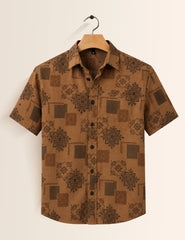 Brown Patches Stylish Shirts for Everyone