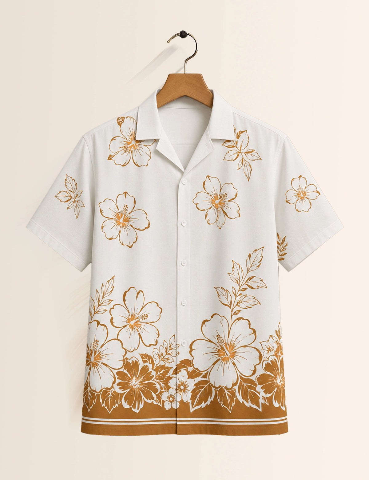Flower Outline Stylish Shirts for Everyone