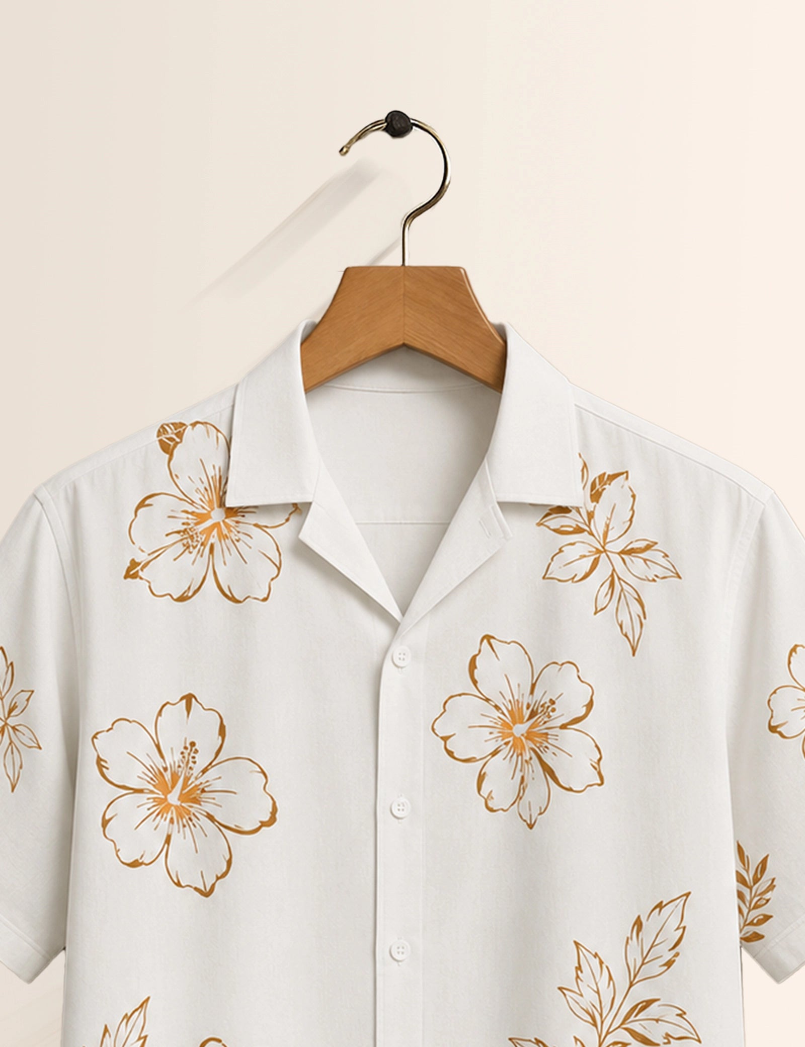 Flower Outline Stylish Shirts for Everyone