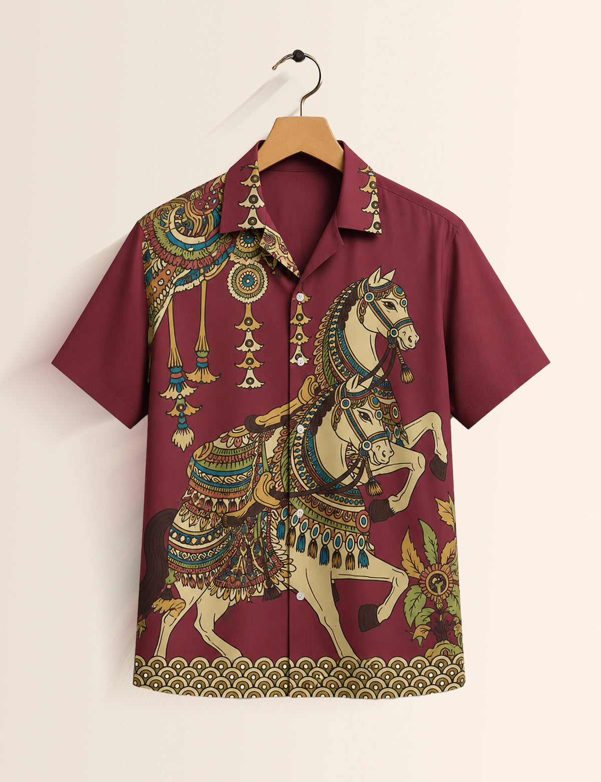 Maroon Horse Shirts for Everyone