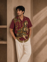 Maroon Horse Shirts for Everyone