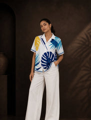 Navy Leaf Shirts for Everyone