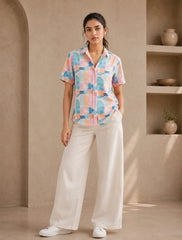 Navy Pixels Stylish Shirts for Everyone
