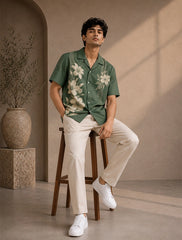 White Flower Stylish Shirts for Everyone