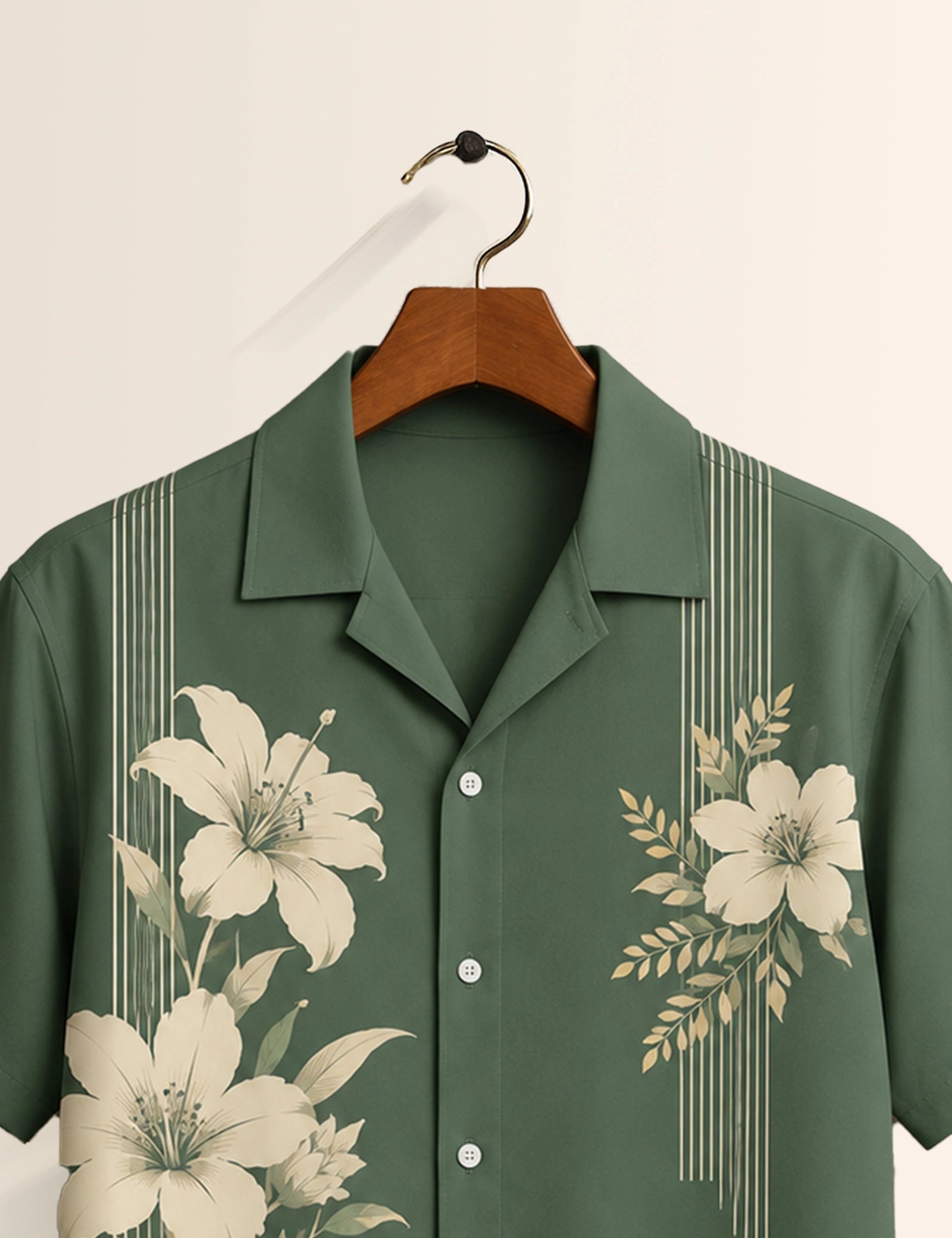 White Flower Stylish Shirts for Everyone
