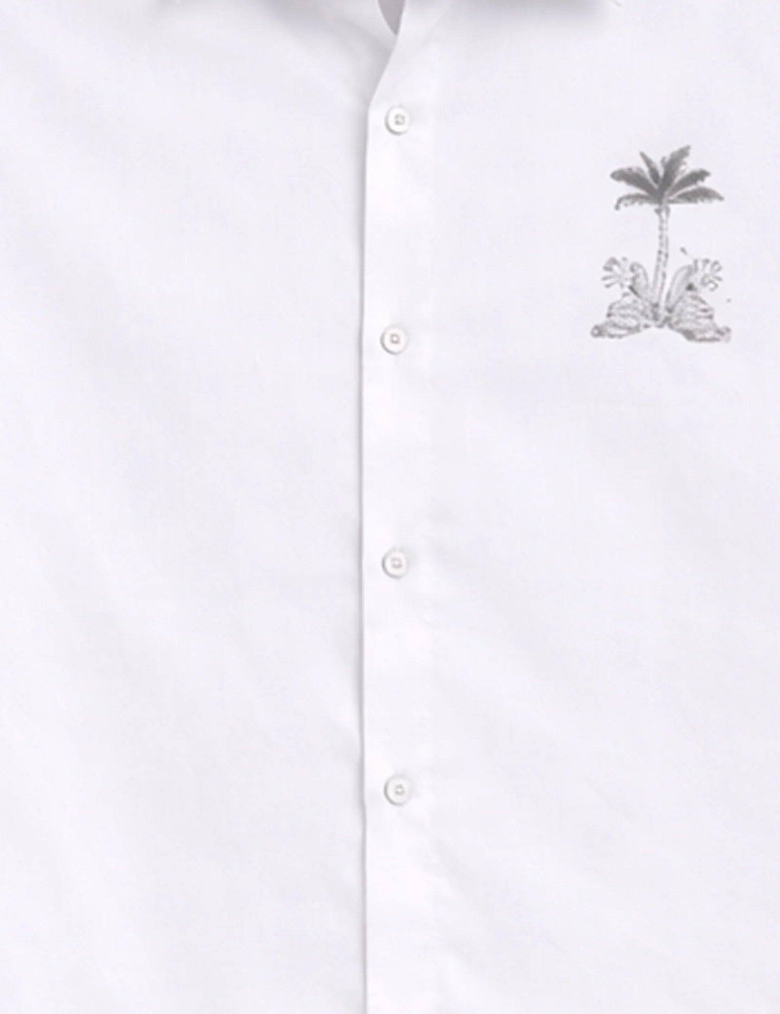 Bottom Grass Printed Men's Shirt - XPST