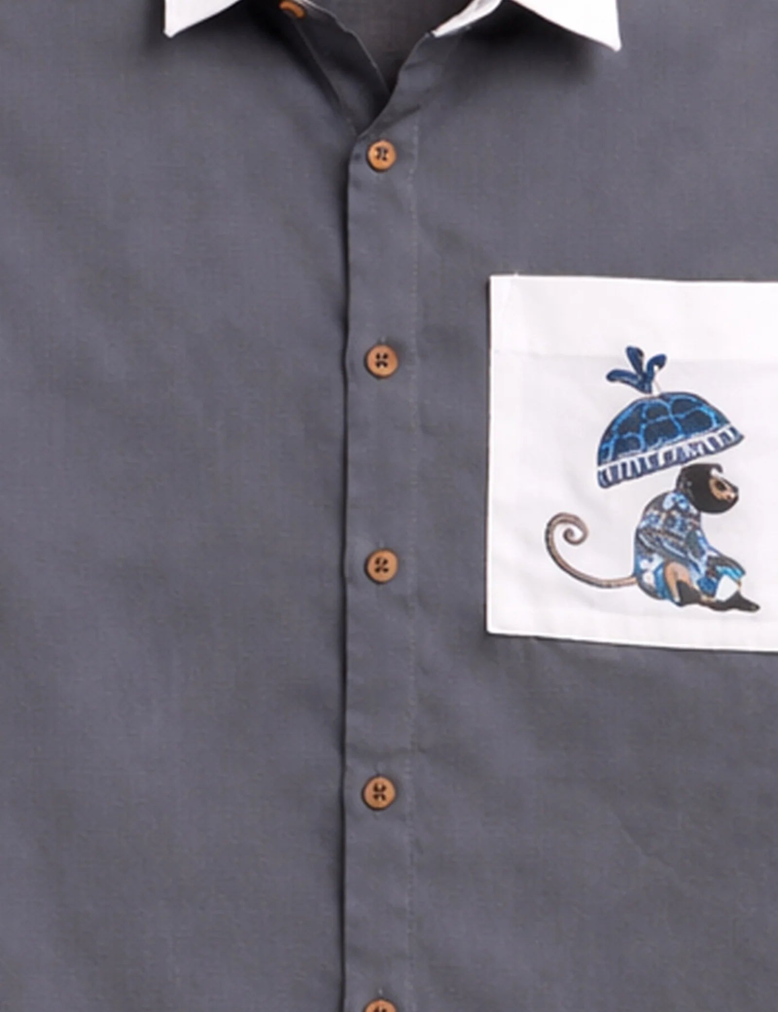 Grey Brand Printed Men's Shirt - XPST