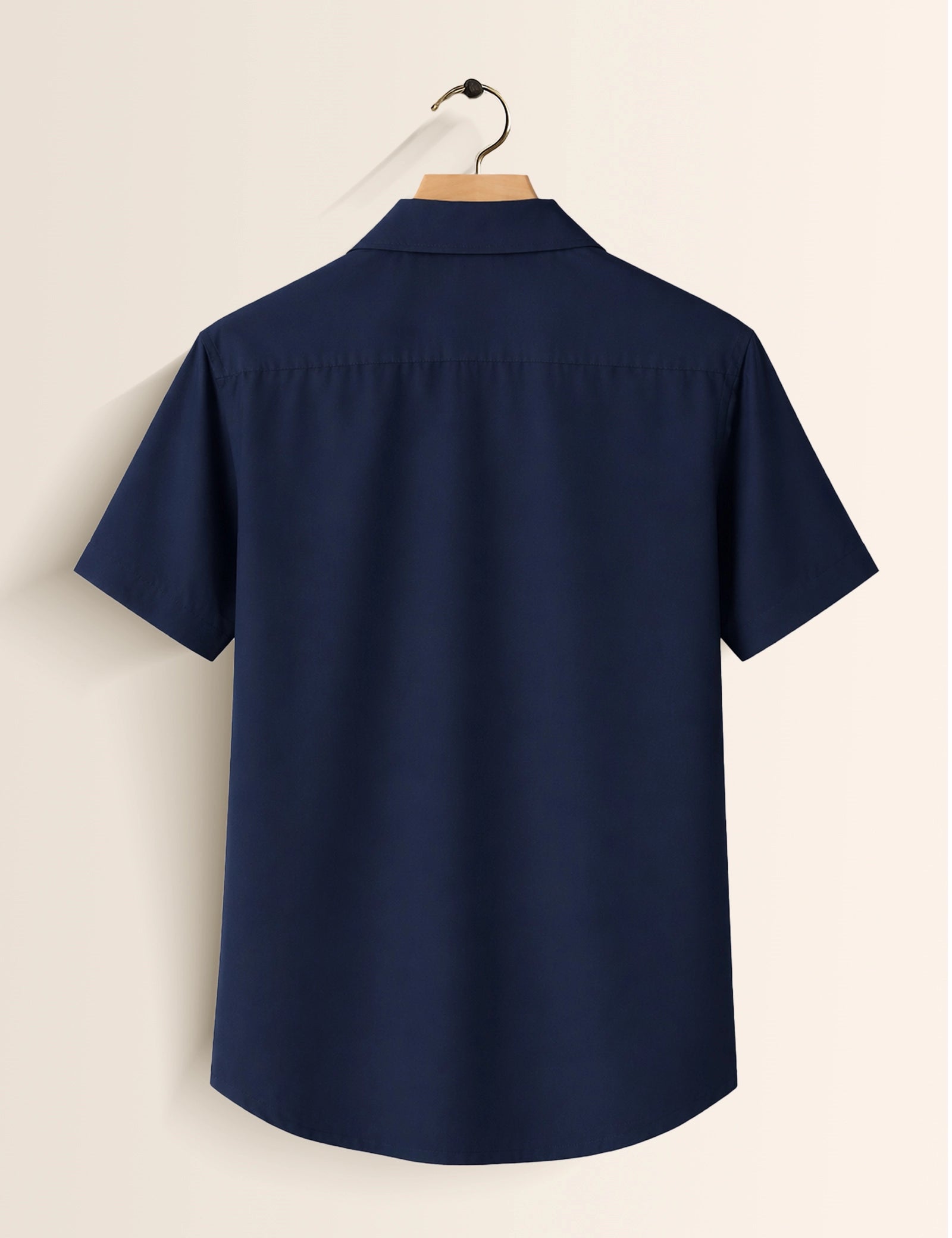 Navy Cross Flower Printed Men's Shirt - XPST