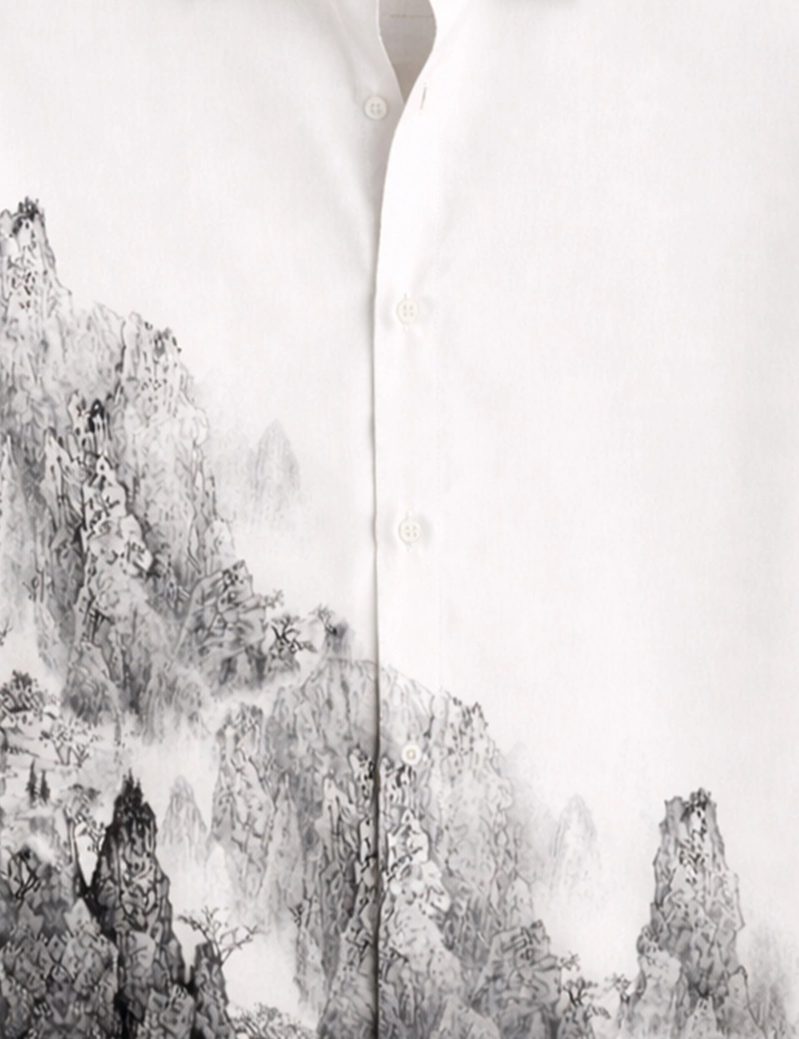 White Mountaining Printed Men's Shirt - XPST
